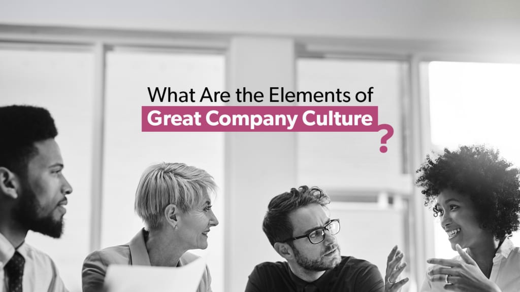 What Are the Elements of Great Company Culture